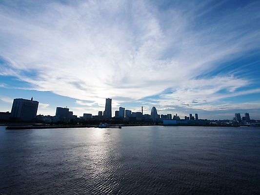 포토 JPG 주간 구름 해외풍경 해외 바다 하늘 풍경 사람없음 야외 건물 도시풍경 일본 도시 요코하마 국내포토 자연요소 건축물 아시아 파일형식