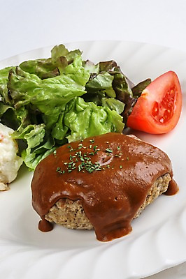 포토 JPG 접시 음식 토마토 채소 서양음식 실내 스테이크 사람없음 상추 함박스테이크 일본음식 국내포토 식기 내부 파일형식