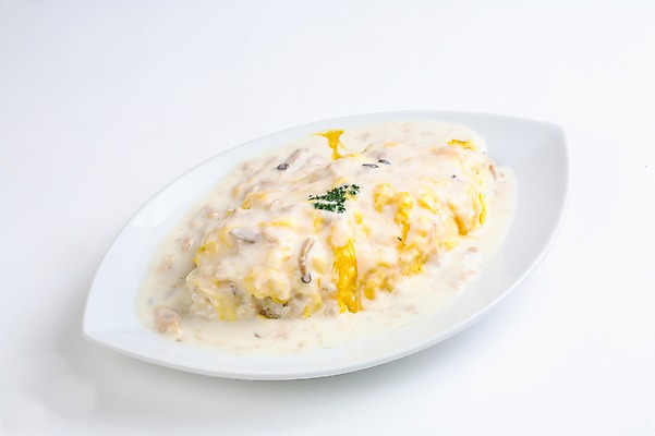 포토 JPG 접시 음식 실내 사람없음 크림 오므라이스 국내포토 식기 내부 계란요리 파일형식