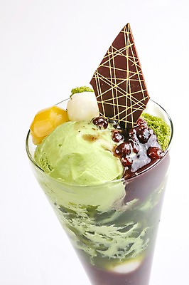 포토 JPG 음식 아이스크림 디저트 실내 사람없음 초콜릿 파르페 팥 국내포토 내부 파일형식