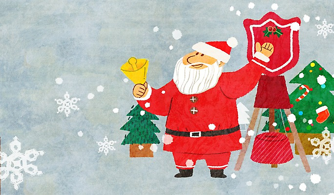 PSD 캐릭터 노년 남자 크리스마스 겨울 일러스트 한명 사람 성인 크리스마스트리 산타클로스 종 눈 눈송이 산타캐릭터 기부 구세군 헌금 일러캐릭터 자연요소 1 계절 기념일 기독교 날씨 눈_날씨 파일형식