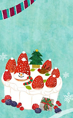 PSD 동물 음식 빵 크리스마스 겨울 일러스트 눈사람 딸기 사슴 선물 사람없음 선물상자 상자 크리스마스트리 케이크 루돌프 블루베리 국내일러스트 계절 기념일 과일 포유류 디저트 파일형식