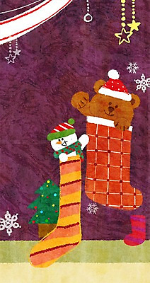 PSD 크리스마스장식 크리스마스 겨울 일러스트 곰 눈사람 양말 선물 사람없음 장식 크리스마스트리 곰인형 국내일러스트 동물 계절 기념일 인형 포유류 파일형식