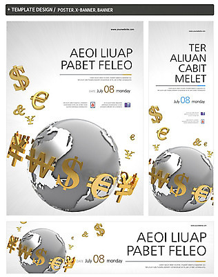 PSD 템플릿 배너 배너템플릿 가로배너 ZIP 포스터 세로배너 지구 백그라운드 비즈니스 사람없음 금융 경제 세트 달러 글로벌비즈니스 유로 현수막 원화 화폐기호 엔 앤드기호 기호 돈 가로 세로 글로벌 화폐 파일형식