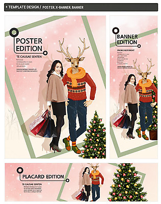 전신 PSD 외국인 동물 템플릿 배너 배너템플릿 여자 패션 기념일 가로배너 ZIP 포스터 세로배너 백그라운드 크리스마스 겨울 사슴 뿔 서기 웃음 들기 사람 동양인 이벤트 20대 성인 두명 쇼핑 세트 쇼핑백 크리스마스트리 목도리 현수막 여자만 성인여자만 청년만 청년여자만 성인만 잡화 계절 가방 포유류 모션 표정 인종 청년 가로 세로 파일형식