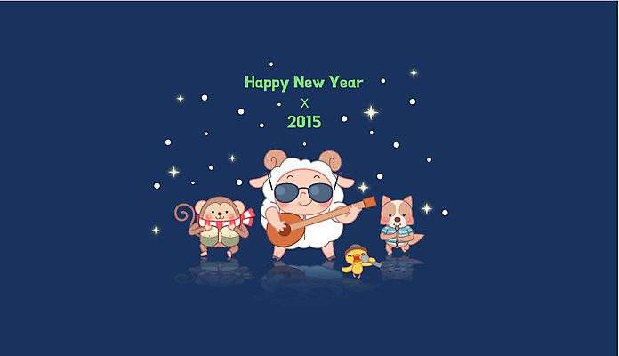 동물 캐릭터 동물캐릭터 백그라운드 연주 일러스트 새해 사람없음 새해인사 기타 원숭이 양띠 양 밴드 강아지 신년캐릭터 2015년 해피뉴이어 양캐릭터 국내일러스트 일러캐릭터 AI파일 카드프레임 음악 포유류 현악기 프레임 반려동물 십이지신 인사 개 연도 파일형식 벡터
