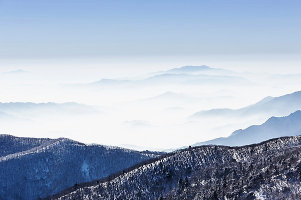 포토 JPG 주간 계절 겨울 자연 산 풍경 사람없음 야외 정상 전라북도 산등성이 덕유산 상고대 국내포토 자연요소 전라도 생태계 서리 무주 파일형식