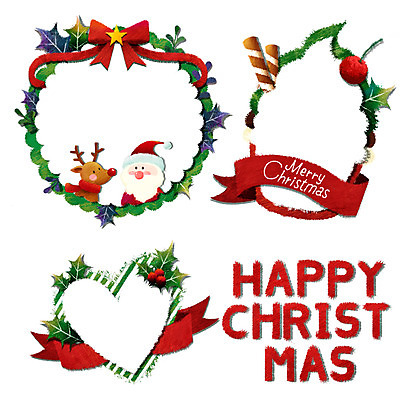 PSD 캐릭터 남자 리본 스티커 크리스마스 일러스트 사슴 프레임 한명 사람 컬러풀 산타클로스 라벨 루돌프 하트 산타캐릭터 프레임일러스트 남자만 남자한명만 국내일러스트 일러캐릭터 모양 1 기념일 컬러 포유류 파일형식