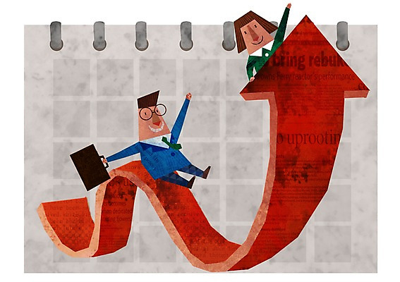 PSD 캐릭터 여자 남자 화살표 백그라운드 일러스트 비즈니스 사람 두명 금융 경제 다이어리 직장인 비즈니스맨 비즈니스우먼 비즈니스캐릭터 상승 국내일러스트 일러캐릭터 직업 컨셉 사무용품 파일형식