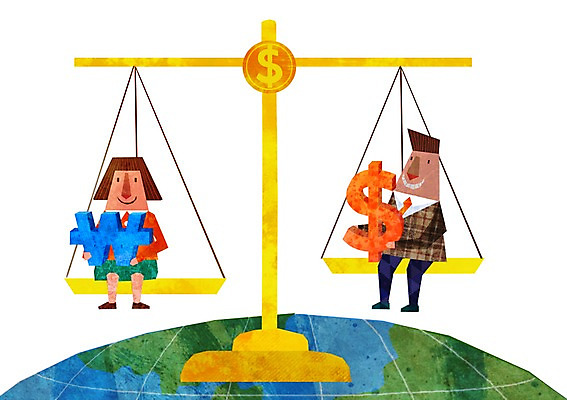 PSD 캐릭터 여자 남자 백그라운드 일러스트 비즈니스 저울 사람 두명 금융 경제 달러 직장인 비즈니스맨 비즈니스우먼 화폐기호 무게 비즈니스캐릭터 국내일러스트 일러캐릭터 직업 기호 돈 화폐 파일형식