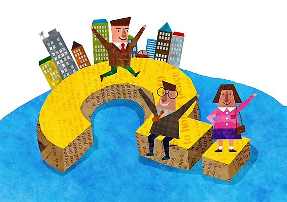 PSD 캐릭터 여자 남자 바다 백그라운드 일러스트 비즈니스 사람 건물 세명 금융 경제 물음표 직장인 비즈니스맨 비즈니스우먼 비즈니스캐릭터 국내일러스트 일러캐릭터 직업 건축물 기호 파일형식