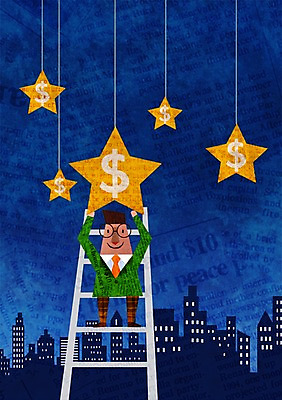 PSD 캐릭터 남자 별 백그라운드 일러스트 비즈니스 사다리 한명 사람 금융 경제 달러 직장인 비즈니스맨 화폐기호 비즈니스캐릭터 남자만 남자한명만 국내일러스트 일러캐릭터 자연요소 직업 1 기호 돈 도구 화폐 파일형식