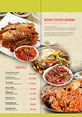 PSD 템플릿 편집 접시 표지디자인 북디자인 내지 한식 음식 리플렛 백그라운드 채소 2단접지 북커버 어류 팜플렛 사람없음 요식업 해물요리 가격 해산물 메뉴 메뉴판 콩나물 낙지 낙지볶음 해물찜 이미지템플릿 식기 산업 연체동물 수중동물 찜 나물 파일형식
