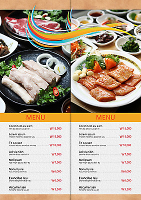 PSD 템플릿 편집 접시 표지디자인 북디자인 내지 한식 음식 리플렛 백그라운드 채소 2단접지 북커버 식재료 고추 반찬 양파 생고기 육류 팜플렛 사람없음 요식업 가격 메뉴 메뉴판 곱창 막창 이미지템플릿 식기 산업 파일형식