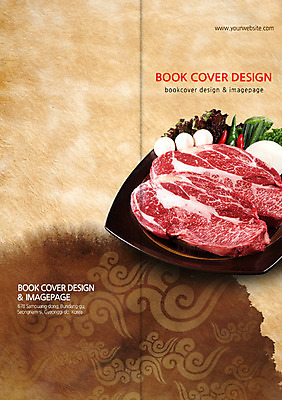 PSD 구름 템플릿 편집 접시 표지디자인 북디자인 표지 한식 음식 리플렛 백그라운드 무늬 채소 2단접지 북커버 식재료 고추 생고기 육류 팜플렛 사람없음 요식업 버섯 소고기 상추 이미지템플릿 자연요소 식기 산업 파일형식