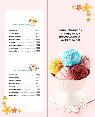 PSD 템플릿 편집 표지디자인 북디자인 꽃 내지 커피 음식 리플렛 백그라운드 2단접지 북커버 아이스크림 디저트 여름음식 팜플렛 사람없음 컵 요식업 가격 티스푼 메뉴 메뉴판 빙수 제철음식 이미지템플릿 식물 식기 산업 음료 숟가락 제철 파일형식 여름_계절