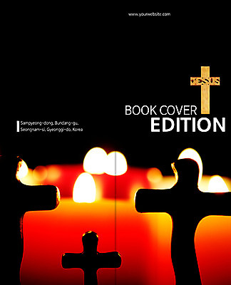 PSD 템플릿 편집 표지디자인 북디자인 표지 실루엣 기독교 종교 리플렛 백그라운드 십자가 2단접지 북커버 초 촛불 기독교용품 팜플렛 사람없음 이미지템플릿 종교용품 촬영기법 파일형식
