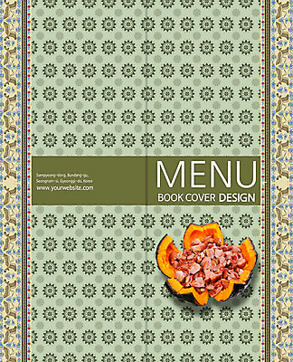 PSD 템플릿 편집 표지디자인 북디자인 표지 한식 음식 리플렛 백그라운드 무늬 채소 2단접지 북커버 호박 육류 팜플렛 사람없음 요식업 메뉴 오리고기 훈제오리 이미지템플릿 산업 식재료 오리 훈제 파일형식