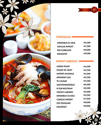 PSD 템플릿 편집 그릇 표지디자인 북디자인 꽃 내지 음식 리플렛 백그라운드 2단접지 북커버 조개 팜플렛 사람없음 라벨 중식 요식업 해물요리 가격 해산물 메뉴 메뉴판 홍합 짬뽕 낙지 해물짬뽕 이미지템플릿 식물 식기 산업 어패류 연체동물 프레임 수중동물 파일형식