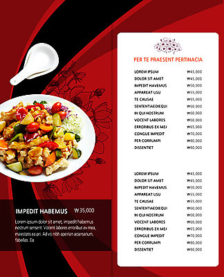 PSD 식물 템플릿 편집 그릇 표지디자인 북디자인 꽃 내지 음식 리플렛 백그라운드 채소 2단접지 북커버 육류 팜플렛 사람없음 중식 요식업 숟가락 가격 메뉴 메뉴판 탕수육 이미지템플릿 식기 산업 식재료 수저 파일형식