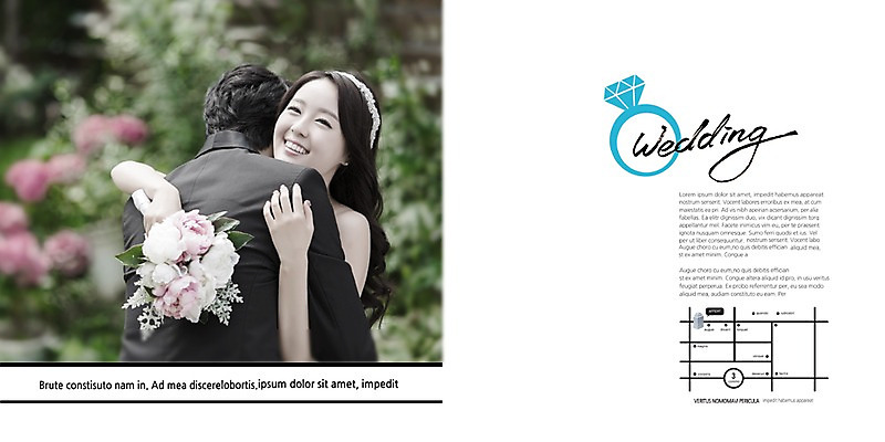 PSD 식물 템플릿 편집 표지디자인 북디자인 여자 남자 꽃 내지 신부 부케 신랑 결혼 백그라운드 북커버 포옹 웃음 사람 동양인 팜플렛 상반신 20대 성인 두명 뒷모습 한국인 반지 청첩장 초대장 약도 청년만 성인만 이미지템플릿 뷰포인트 꽃다발 지도 장신구 안기 카드_감사 표정 인종 이벤트 청년 파일형식