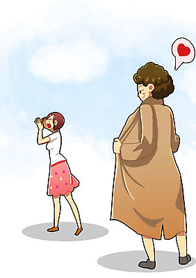 주간 PSD 여자 남자 백그라운드 일러스트 사람 성인 야외 두명 도움 범죄 구출 보호 위험 범죄인 노출 요청 바바리맨 성범죄 성인만 국내일러스트 자연요소 컨셉 범죄자 파일형식