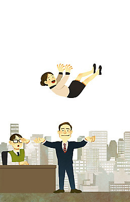 PSD 여자 남자 일러스트 비즈니스 탁자 사람 정장 성인 건물 세명 구직 도시 도움 선택 사장 직원 비서 헤드헌팅 헹가래 성인만 국내일러스트 직업 건축물 옷 가구 컨셉 축하 서비스 파일형식