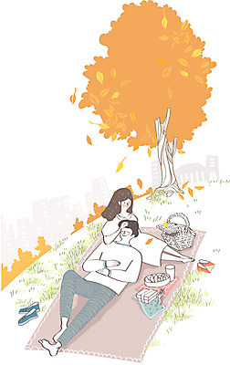 전신 나무 식물 커플 계절 공원 여자 남자 행복 여유 음식 백그라운드 낙엽 일러스트 휴식 함께함 사랑 사람 풍경 잔디 성인 야외 두명 눕기 소풍 가을풍경 가을 돗자리 성인만 가을배경 국내일러스트 AI파일 공공시설 감정 컨셉 잎 관계 모션 야외활동 파일형식 벡터 가을_계절