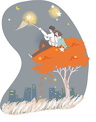 전신 나무 식물 커플 계절 공원 여자 남자 꽃 행복 별 여유 백그라운드 낙엽 일러스트 밤하늘 함께함 사랑 사람 풍경 성인 야외 두명 건물 가을풍경 달 가을 도시 야간 채집망 성인만 가을배경 국내일러스트 AI파일 자연요소 건축물 공공시설 감정 컨셉 잎 관계 하늘 파일형식 벡터 가을_계절