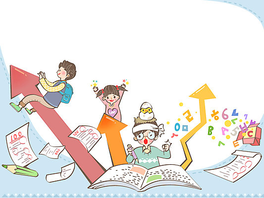 문자 여자 어린이교육 교육 남자 화살표 어린이 백그라운드 일러스트 프레임 사람 책 세명 펜 시험 방향 문제집 어린이만 국내일러스트 AI파일 필기구 파일형식 벡터