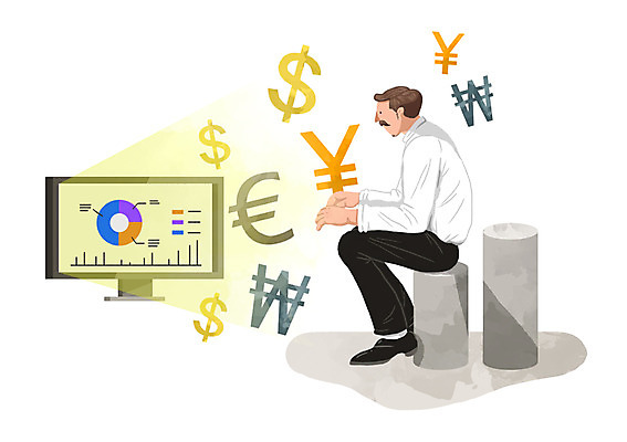 전신 PSD 남자 중년 일러스트 비즈니스 통계 그래프 한명 사람 앉기 성인 경제 빛 달러 모니터 유로 비즈니스맨 화폐기호 엔 남자만 남자한명만 성인남자만 성인한명만 성인남자한명만 중년만 중년남자만 중년남자한명만 성인만 국내일러스트 1 기호 돈 모션 컴퓨터 직장인 화폐 파일형식