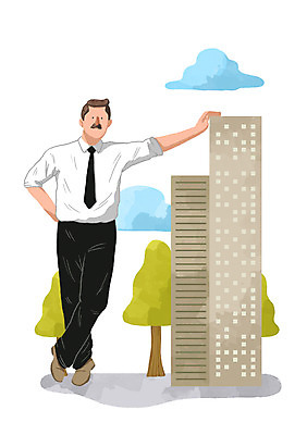 주간 전신 PSD 나무 식물 구름 남자 중년 일러스트 비즈니스 한명 서기 사람 정장 성인 야외 건물 다리꼬기 도시 비즈니스맨 남자만 남자한명만 성인남자만 성인한명만 성인남자한명만 중년만 중년남자만 중년남자한명만 성인만 국내일러스트 자연요소 1 건축물 옷 모션 직장인 파일형식