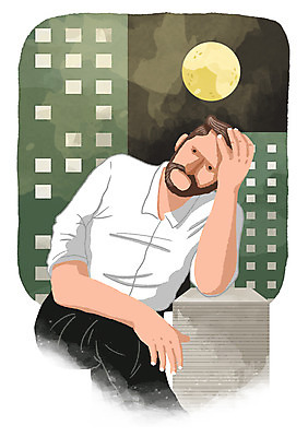 PSD 남자 중년 일러스트 비즈니스 한명 사람 앉기 상반신 성인 야외 건물 쌓기 보름달 도시 비즈니스맨 야간 고민 문서 야근 남자만 남자한명만 성인남자만 성인한명만 성인남자한명만 중년만 중년남자만 중년남자한명만 성인만 국내일러스트 자연요소 1 건축물 감정 모션 달 업무 직장인 파일형식