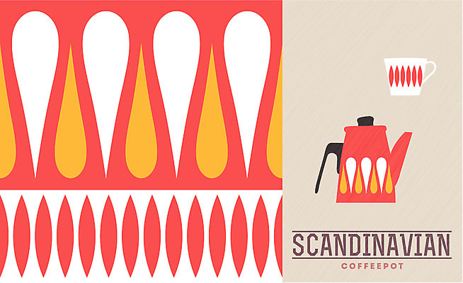 디자인 백그라운드 무늬 패턴 일러스트 자연 주전자 주방용품 북유럽 북유럽스타일 사람없음 컵 패턴백그라운드 커피포트 오브젝트 국내일러스트 AI파일 식기 유럽 생활용품 생태계 스타일 파일형식 벡터