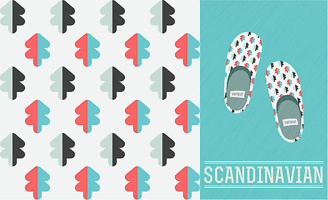 나무 디자인 백그라운드 무늬 패턴 일러스트 자연 슬리퍼 북유럽 북유럽스타일 사람없음 패턴백그라운드 오브젝트 국내일러스트 AI파일 식물 유럽 신발 생태계 스타일 파일형식 벡터