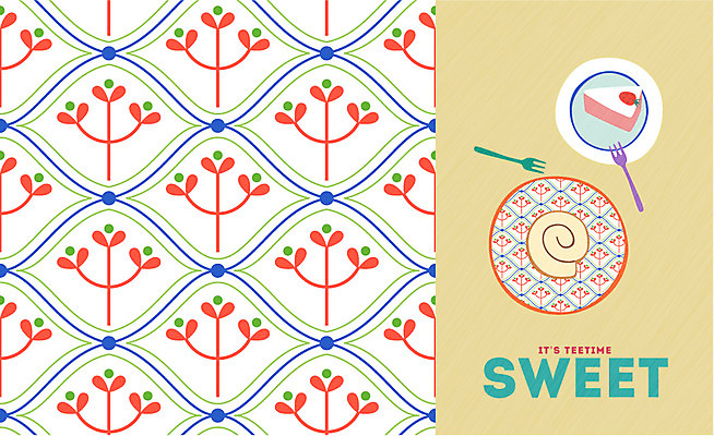 접시 디자인 음식 백그라운드 포크 무늬 패턴 일러스트 자연 디저트 북유럽 북유럽스타일 사람없음 케이크 패턴백그라운드 오브젝트 롤케이크 국내일러스트 AI파일 식기 유럽 생태계 스타일 파일형식 벡터