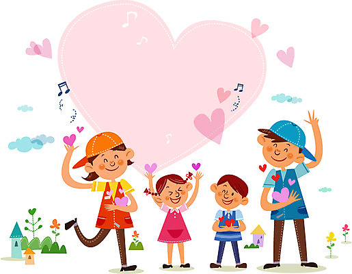 여자 남자 행복 어린이 일러스트 프레임 함께함 사랑 사람 여러명 성인 마을 하트 봉사 도움 자원봉사자 국내일러스트 AI파일 모양 감정 다수 컨셉 파일형식 벡터