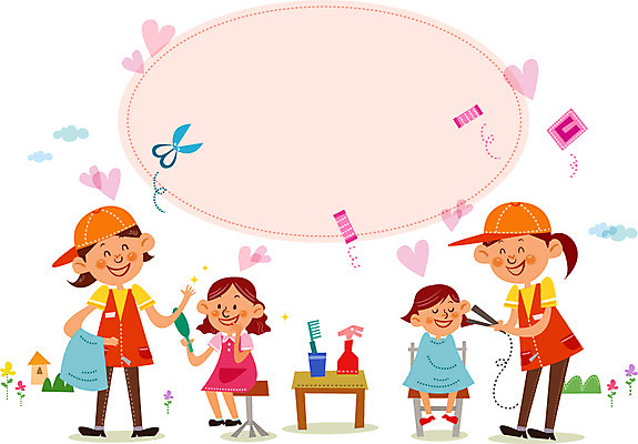 주간 여자 행복 어린이 일러스트 프레임 가위 함께함 사람 여러명 성인 야외 뷰티 봉사 도움 자원봉사자 미용실 롤 여자만 국내일러스트 AI파일 자연요소 감정 다수 컨셉 문구용품 뷰티샵 파일형식 벡터