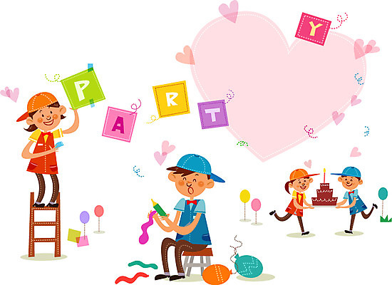 여자 남자 행복 일러스트 프레임 함께함 사람 여러명 성인 파티 게임 하트 봉사 도움 자원봉사자 풍선 색종이 성인만 국내일러스트 AI파일 모양 감정 종이 다수 컨셉 놀이 이벤트 파일형식 벡터