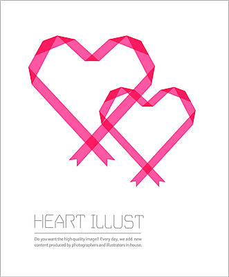 리본 분홍색 컬러 백그라운드 무늬 패턴 일러스트 프레임 사랑 사람없음 하트 국내일러스트 AI파일 모양 감정 파일형식 벡터