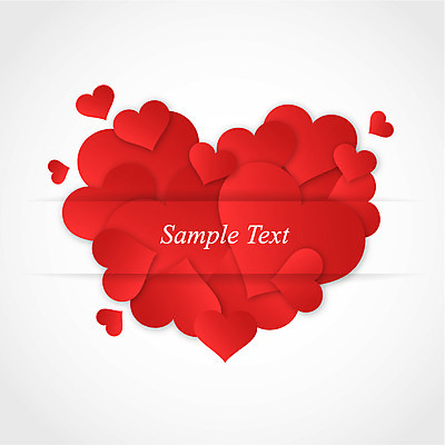 컬러 백그라운드 무늬 패턴 일러스트 프레임 사랑 사람없음 빨간색 라벨 하트 국내일러스트 AI파일 모양 감정 파일형식 벡터