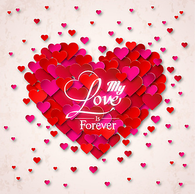 분홍색 컬러 백그라운드 무늬 패턴 일러스트 프레임 사랑 사람없음 빨간색 하트 국내일러스트 AI파일 모양 감정 파일형식 벡터