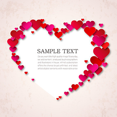 분홍색 컬러 백그라운드 무늬 패턴 일러스트 프레임 사랑 사람없음 빨간색 하트 국내일러스트 AI파일 모양 감정 파일형식 벡터