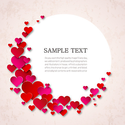 분홍색 컬러 백그라운드 무늬 패턴 일러스트 프레임 사랑 사람없음 빨간색 하트 국내일러스트 AI파일 모양 감정 파일형식 벡터