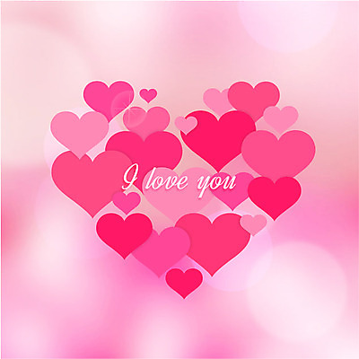 분홍색 컬러 백그라운드 무늬 패턴 일러스트 프레임 사랑 사람없음 빛 하트 국내일러스트 AI파일 모양 감정 파일형식 벡터