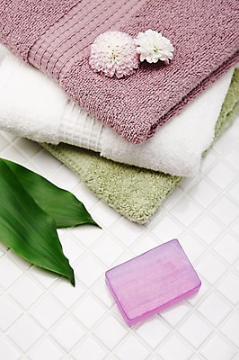 포토 JPG 스튜디오촬영 식물 꽃 생활용품 나뭇잎 실내 사람없음 수건 위생용품 뷰티 타일 오브젝트 비누 국내포토 잎 내부 파일형식