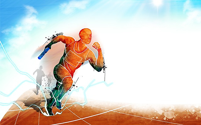 전신 PSD 남자 스포츠 올림픽 일러스트 캘리그라피 한명 사람 빛 달리기 자신감 계주 육상스포츠 열정 드로잉 릴레이 남자한명만 배턴 국내일러스트 1 감정 스포츠용품 모션 미술 남자만 파일형식