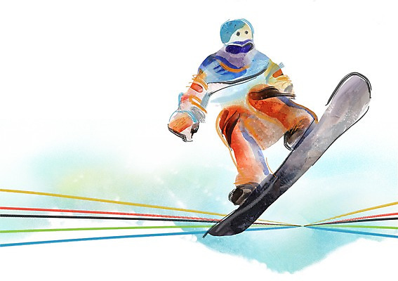 전신 PSD 계절 남자 겨울 일러스트 겨울스포츠 동계올림픽 한명 사람 스노우보드 자신감 열정 남자만 남자한명만 국내일러스트 1 감정 스포츠 올림픽 보드_스포츠 파일형식