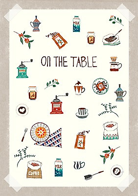 PSD 식물 꽃 커피 음료 음식 백그라운드 스티커 잎 패턴 일러스트 주전자 디저트 북유럽 북유럽스타일 종류 사람없음 우유 풀 커피잔 토스트 손수건 와플 커피용품 커피자루 원두봉투 아기자기 국내일러스트 유럽 빵 컨셉 무늬 주방용품 봉투 잔 유제품 오브젝트 자루 스타일 파일형식