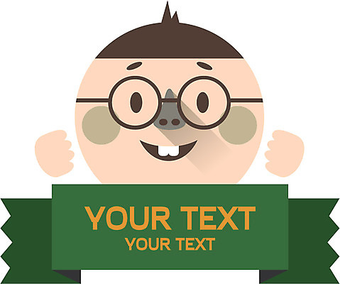 모양 손 남자 리본 안경 얼굴 어린이 상징 백그라운드 스티커 일러스트 텍스트 사람 신체부위 라벨 웹 심볼 배지 엘리먼트 어린이만 국내일러스트 AI파일 잡화 인터넷 프레임 파일형식 벡터